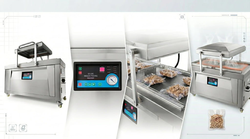 Explanation of how a double chamber vacuum sealer works