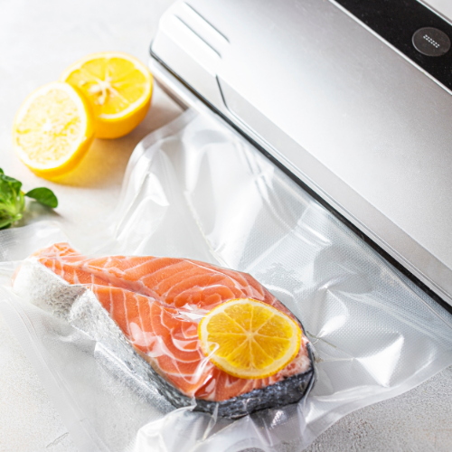 Sac sous vide gaufrés