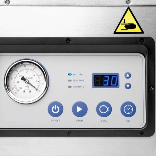 Single bell vacuum machine