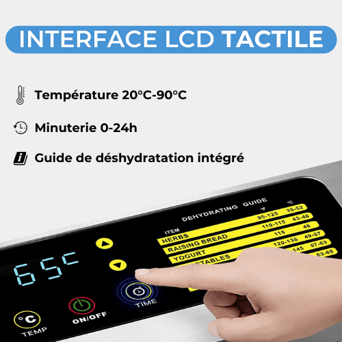 Professional <strong><small>12-tray</small></strong> dehydrator