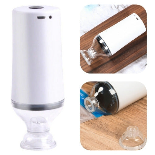 Vacuum box with electric pump