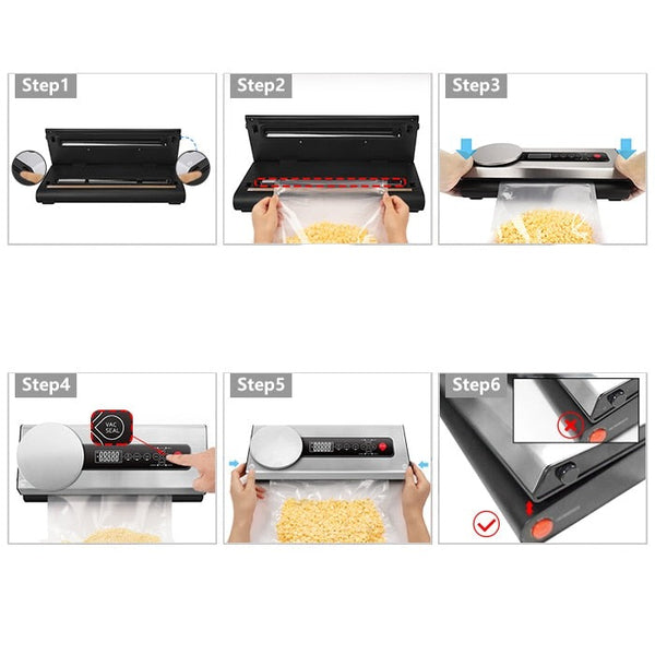 Vacuum machine for kitchen