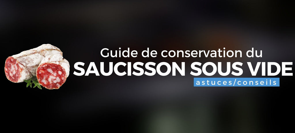 Saucisson sous vide