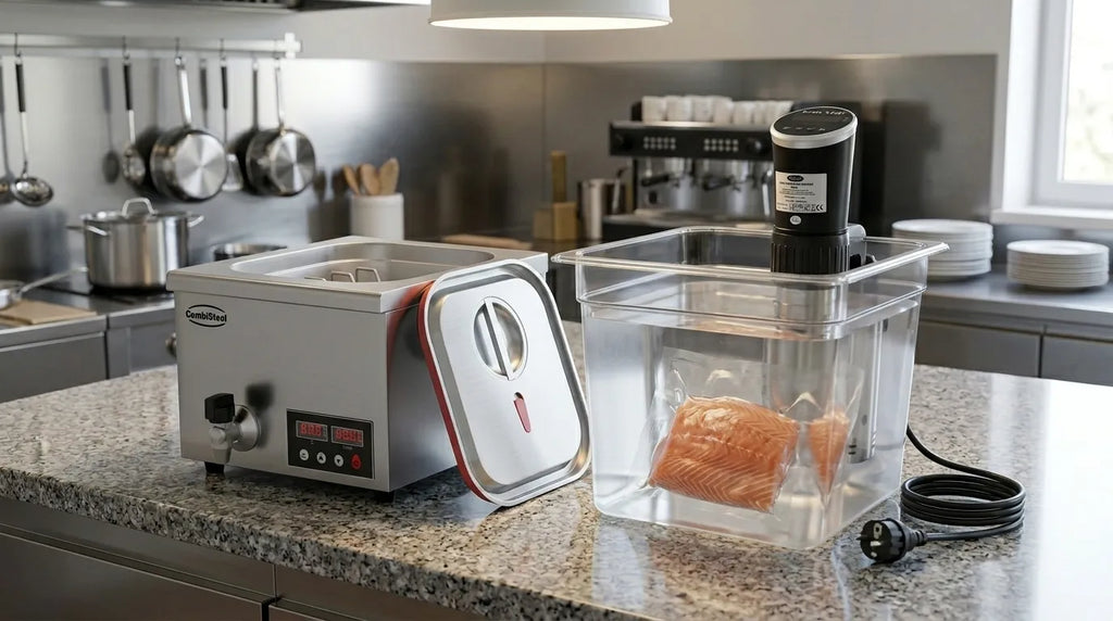 Cuisson sous vide au termoplongeur