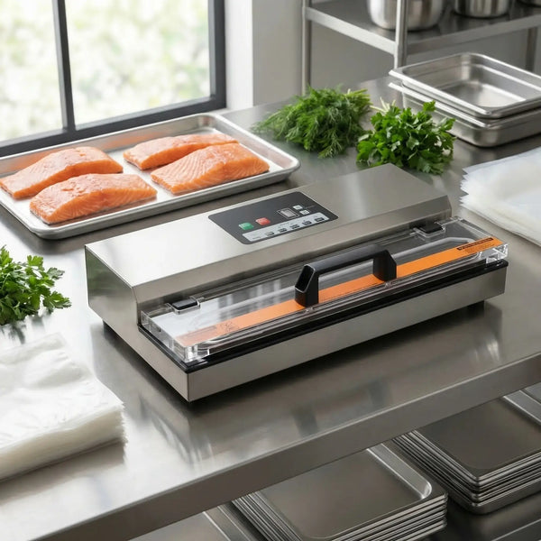 Salmon vacuum sealer