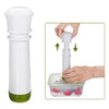 Vacuum storage box with pump