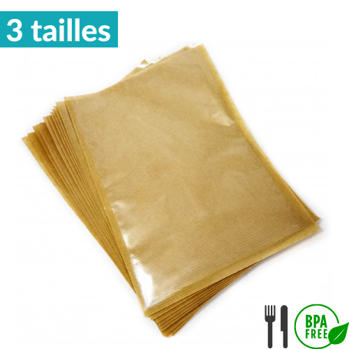 Sac sous vide kraft
