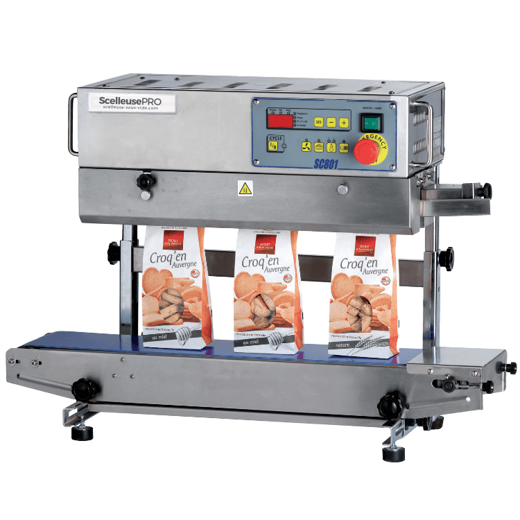 Vertical continuous sealer