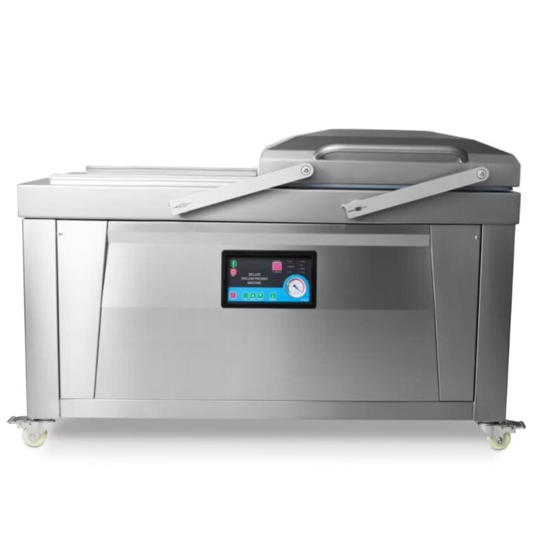 Double-Chamber Vacuum Sealer (4 x 60cm Sealing Bars / 1500W)