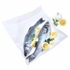 100 Smooth Vacuum Bags 25 x 40 cm