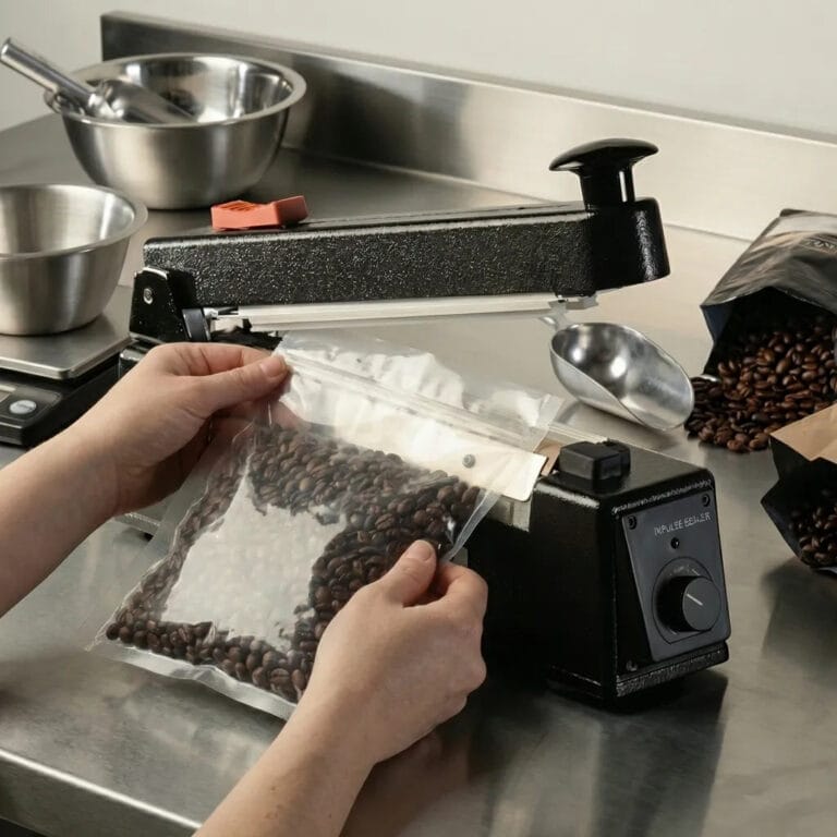 Manual Plastic Bag Sealer - Pulse (200mm to 500mm)